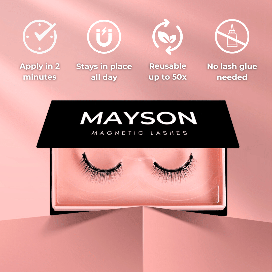 
            
              Magnetische Wimpers - MAYSON Cosmetics
            
          
